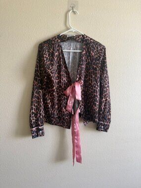 Wild Lovers Eloise Leopard Pajama SET